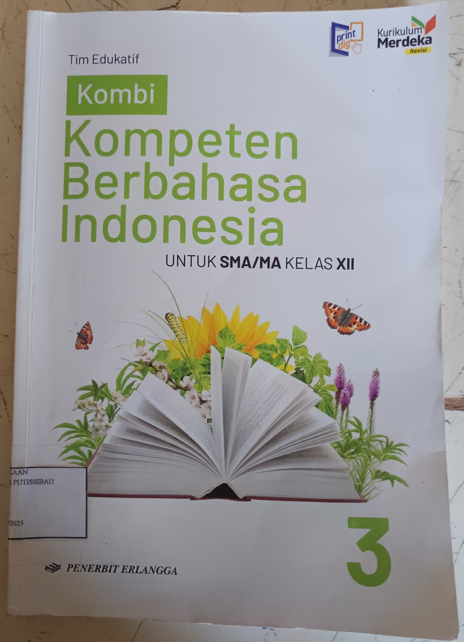 Sampul Buku Bahasa Indonesia (XII)