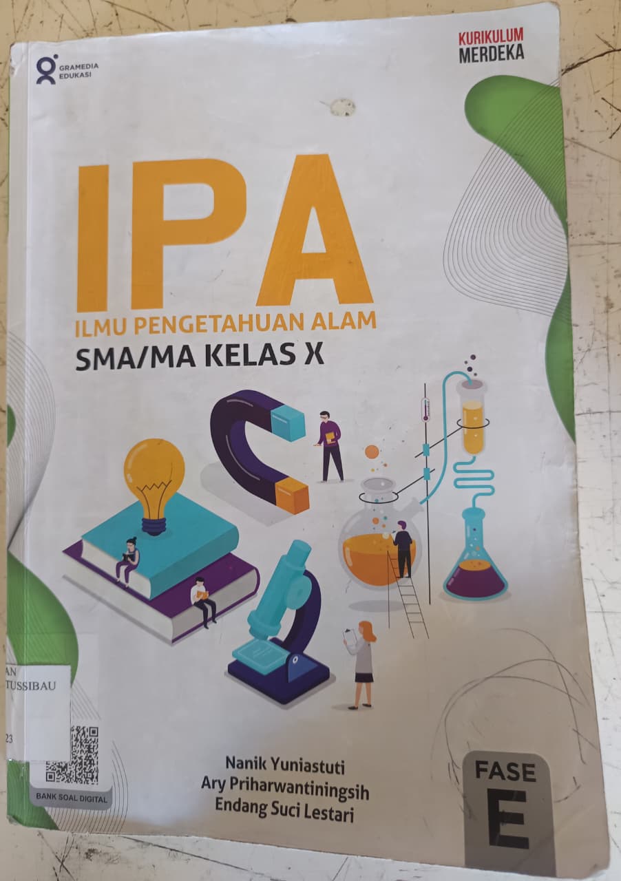 Sampul Buku IPA (X)